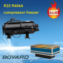 R404a horizontal Compressor de refrigeração para equipamento de loja de conveniência